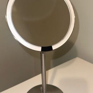 Simplehuman mini Elegant Silver Vanity Mirror